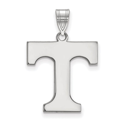 Sterlingsilber Rhodiniert Logoart University Of Tennessee Buchstabe T Groß Anhänger