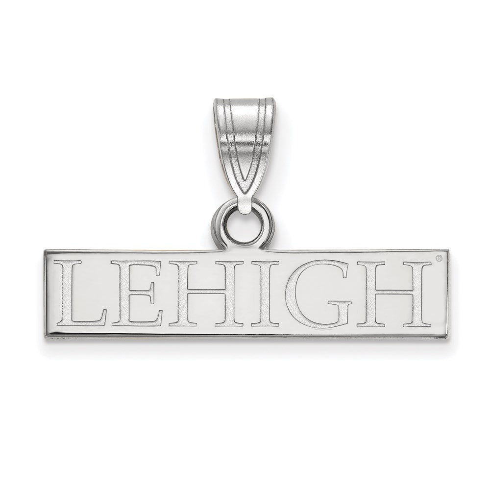 Sterlingsilber Rhodiniert Logoart Lehigh University Klein Stab Anhänger