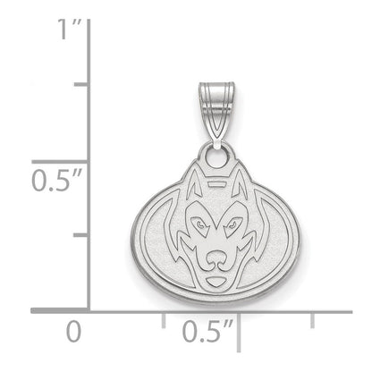 Sterlingsilber Rhodiniert Logoart St. Cloud State University Husky Klein Anhänger