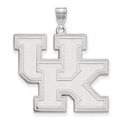 Sterlingsilber Rhodiniert Logoart University Of Kentucky U K Extra Groß Anhänger