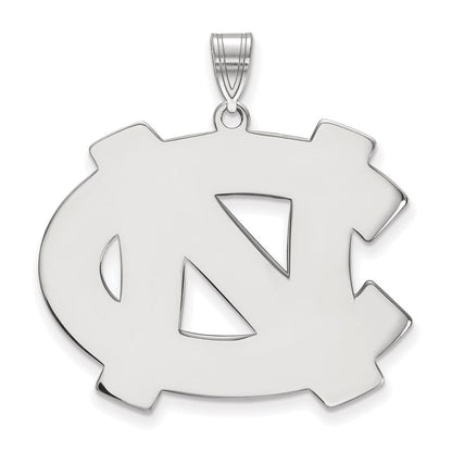 Sterlingsilber Rhodiniert Logoart University Of North Carolina N C Extra Groß Anhänger