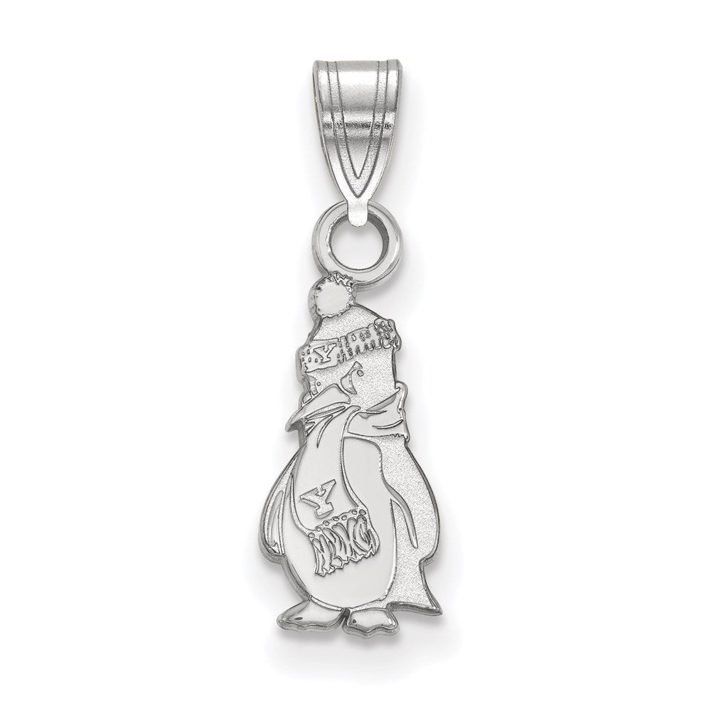 10K Weißgold Logoart Youngstown State University Pinguin Klein Anhänger