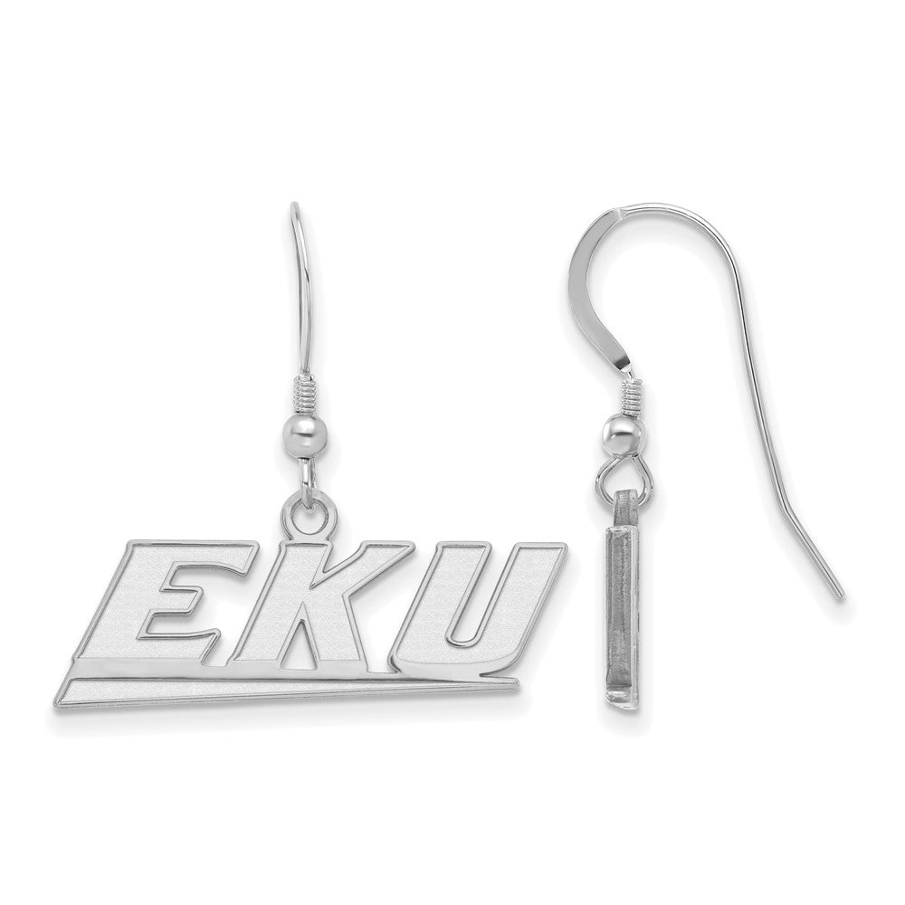 Sterlingsilber Rhodiniert Logoart Eastern Kentucky University E K U Klein Ohrhänger