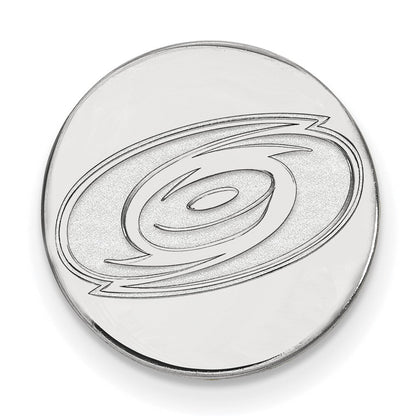 14K Weißgold Nhl Logoart Carolina Hurricanes Anstecknadel