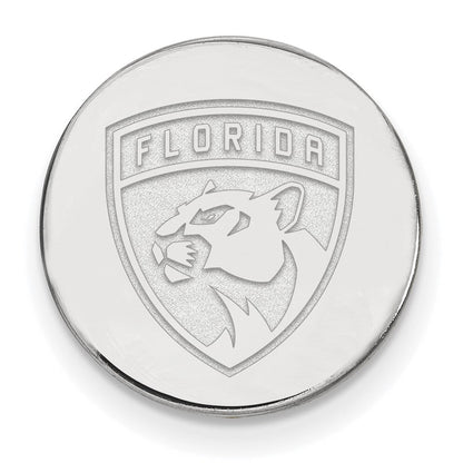 Sterlingsilber Rhodiniert Nhl Logoart Florida Panthers Anstecknadel
