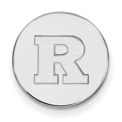 Sterlingsilber Rhodiniert Logoart Rutgers University Anstecknadel