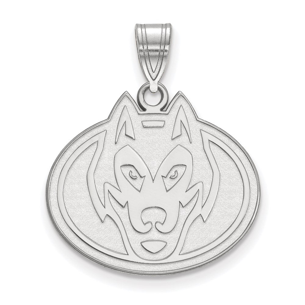 Sterlingsilber Rhodiniert Logoart St. Cloud State University Husky Groß Anhänger