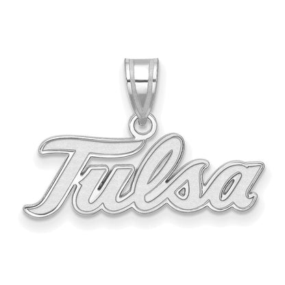 Sterlingsilber Rhodiniert Logoart University Of Tulsa T U Groß Anhänger