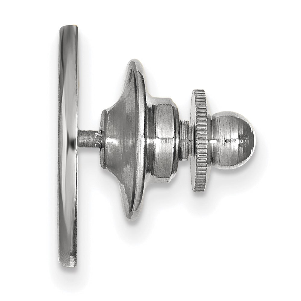 Sterlingsilber Rhodiniert Logoart Longwood University Anstecknadel