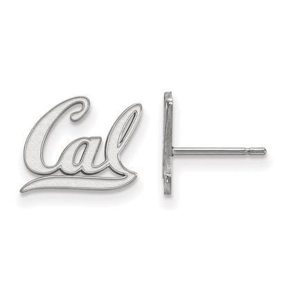 Sterlingsilber Rhodiniert Logoart University Of California Berkeley Extra Klein Ohrstecker