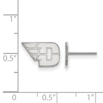 Sterlingsilber Rhodiniert Logoart University Of Dayton Extra Klein Ohrstecker