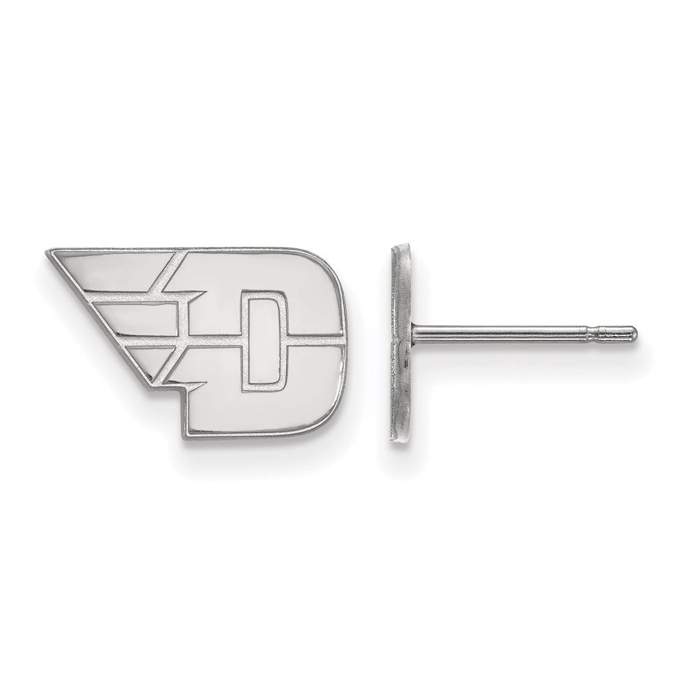 Sterlingsilber Rhodiniert Logoart University Of Dayton Extra Klein Ohrstecker
