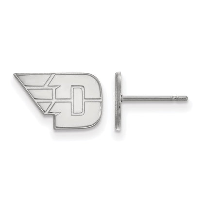 Sterlingsilber Rhodiniert Logoart University Of Dayton Extra Klein Ohrstecker