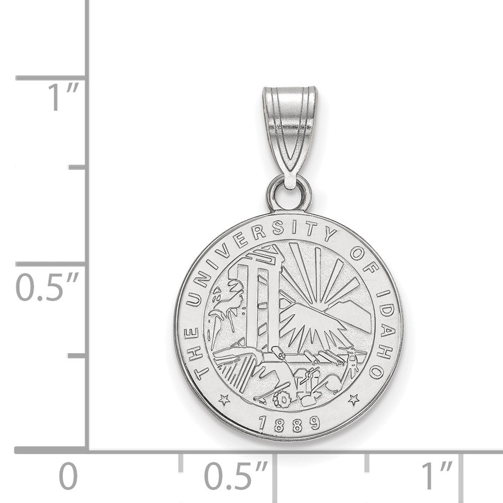 Sterlingsilber Rhodiniert Logoart University Of Idaho Mittel Wappen Anhänger