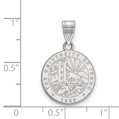 Sterlingsilber Rhodiniert Logoart University Of Idaho Mittel Wappen Anhänger