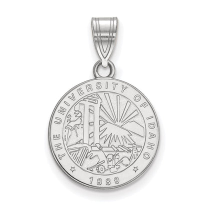 Sterlingsilber Rhodiniert Logoart University Of Idaho Mittel Wappen Anhänger