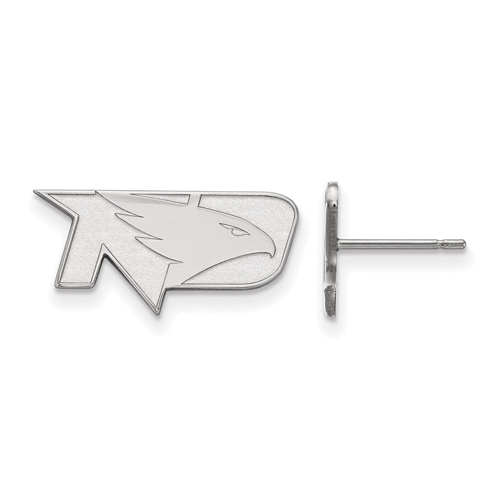 Sterlingsilber Rhodiniert Logoart University Of North Dakota Extra Klein Ohrstecker