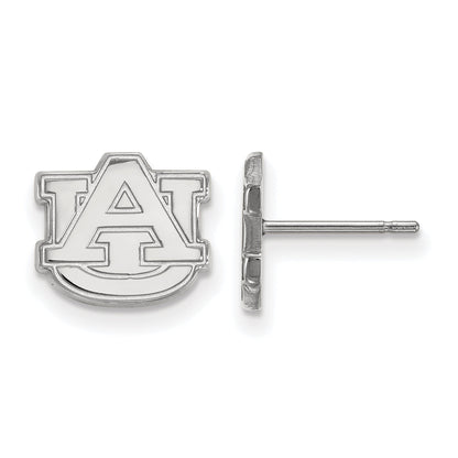 Sterlingsilber Rhodiniert Logoart Auburn University A U Extra Klein Ohrstecker