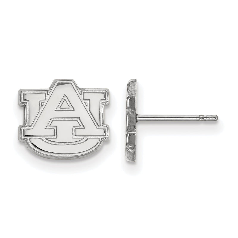 Sterlingsilber Rhodiniert Logoart Auburn University A U Extra Klein Ohrstecker