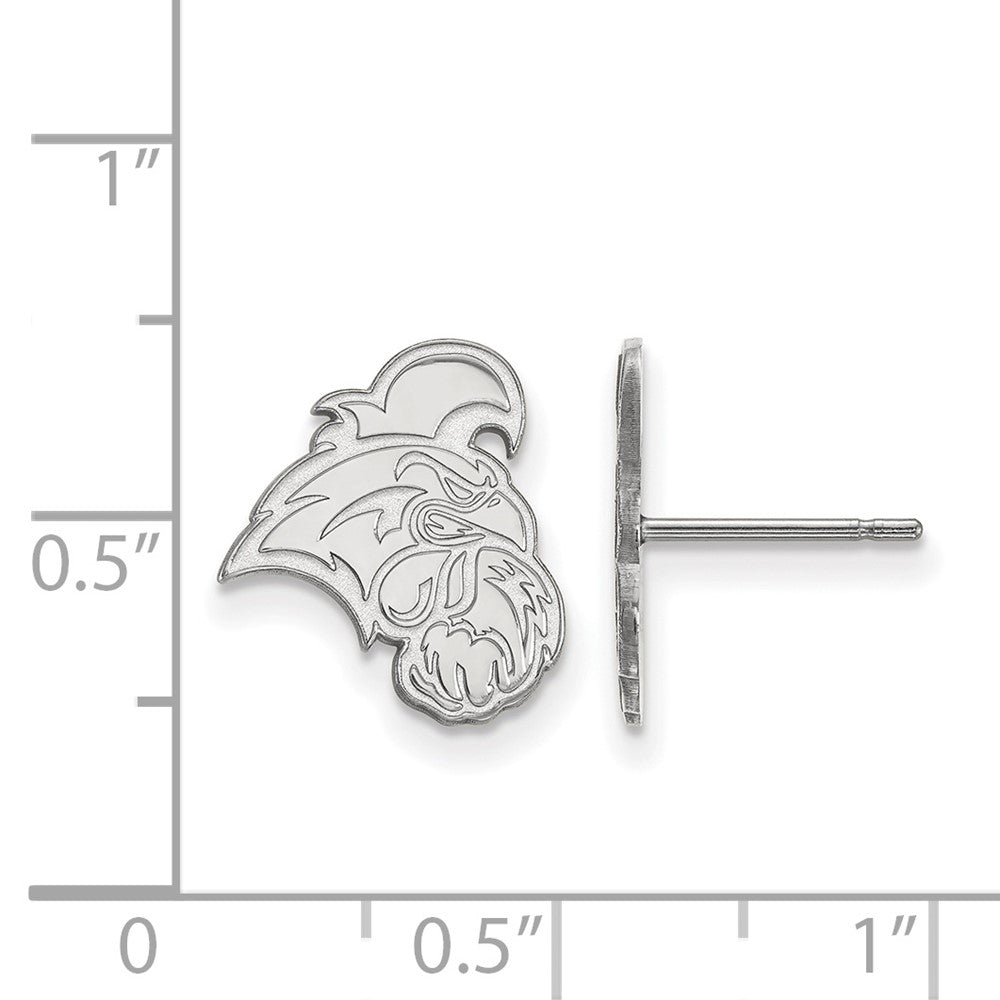 Sterlingsilber Rhodiniert Logoart Coastal Carolina University Chanticleer Klein Ohrstecker