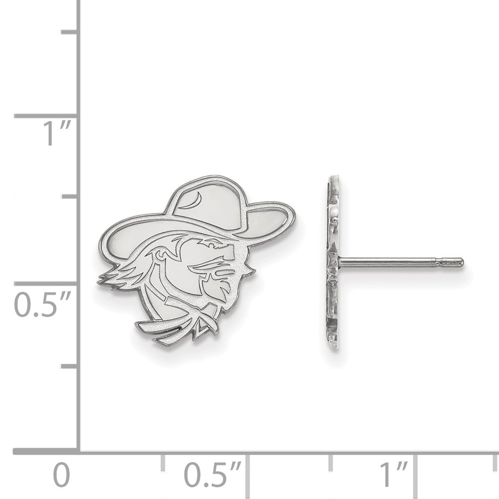 Sterlingsilber Rhodiniert Logoart Eastern Kentucky University E K U Klein Ohrstecker