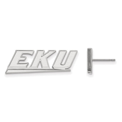 Sterlingsilber Rhodiniert Logoart Eastern Kentucky University E K U Klein Ohrstecker