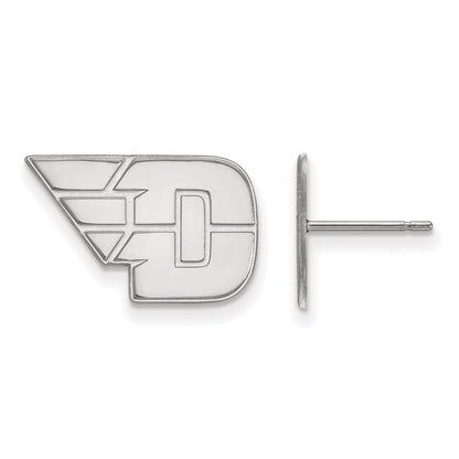Sterlingsilber Rhodiniert Logoart University Of Dayton Klein Ohrstecker