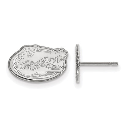 Sterlingsilber Rhodiniert Logoart University Of Florida Gator Extra Klein Ohrstecker