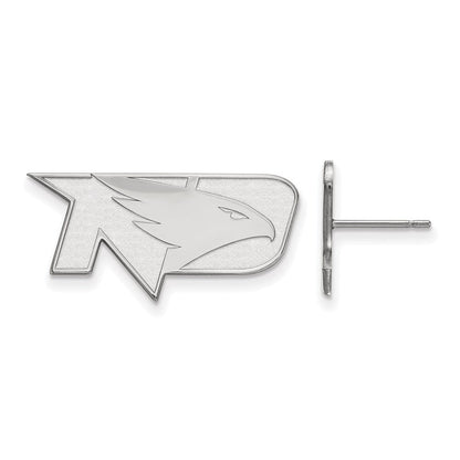 Sterlingsilber Rhodiniert Logoart University Of North Dakota Klein Ohrstecker
