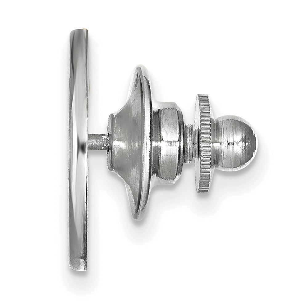 Sterlingsilber Rhodiniert Logoart Appalachian State University Anstecknadel