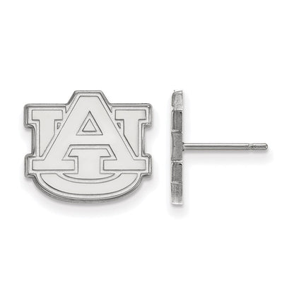 Sterlingsilber Rhodiniert Logoart Auburn University A U Klein Ohrstecker