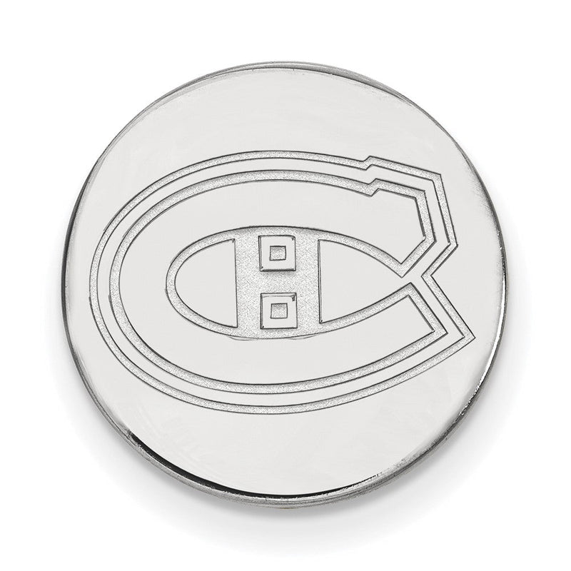 14K Weißgold Nhl Logoart Montreal Canadiens Anstecknadel