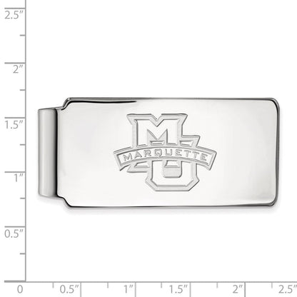 Sterlingsilber Rhodiniert Logoart Marquette University Geldklammer