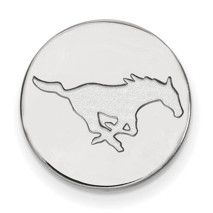 Sterlingsilber Rhodiniert Logoart Southern Methodist Universität. Anstecknadel