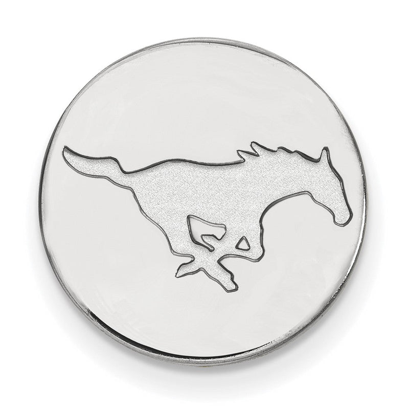 Sterlingsilber Rhodiniert Logoart Southern Methodist Universität. Anstecknadel