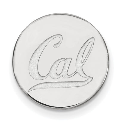14K Weißgold Logoart University Of California Berkeley Anstecknadel
