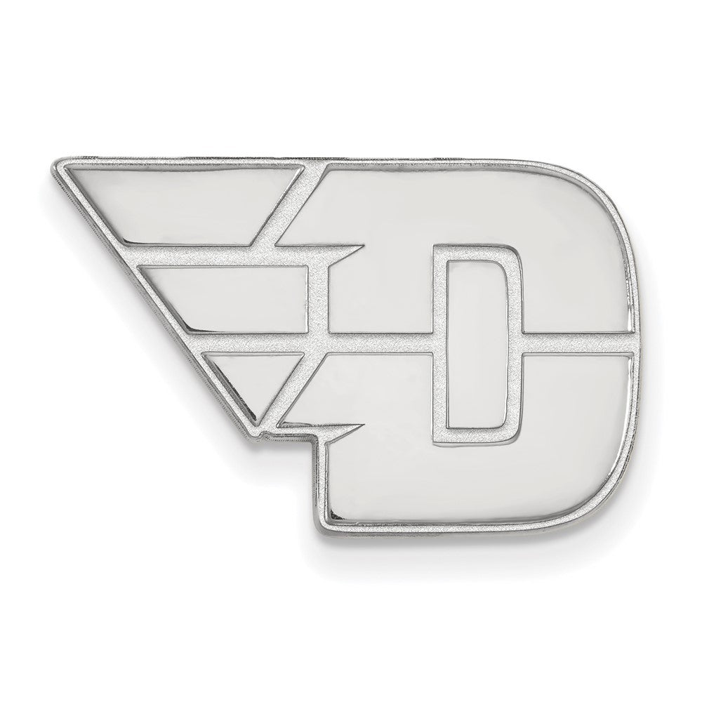 14K Weißgold Logoart University Of Dayton Anstecknadel