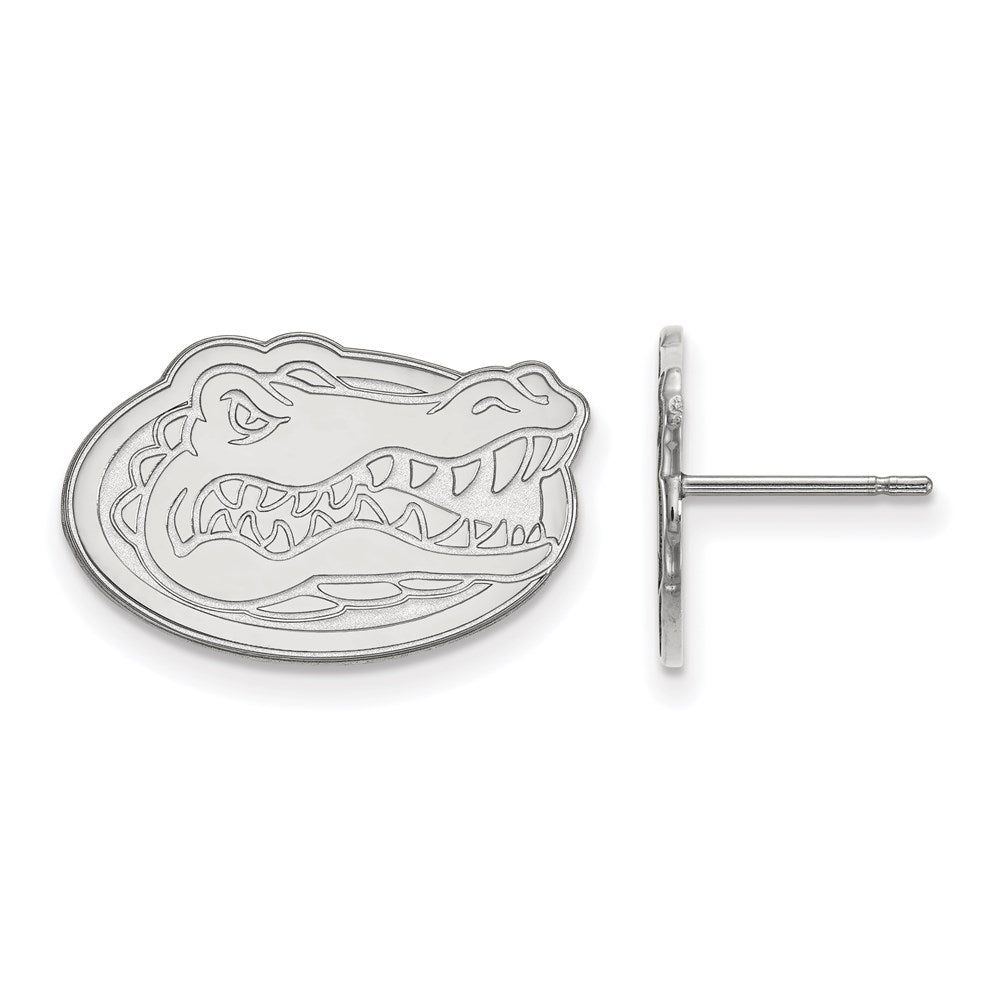 Sterlingsilber Rhodiniert Logoart University Of Florida Gator Klein Ohrstecker