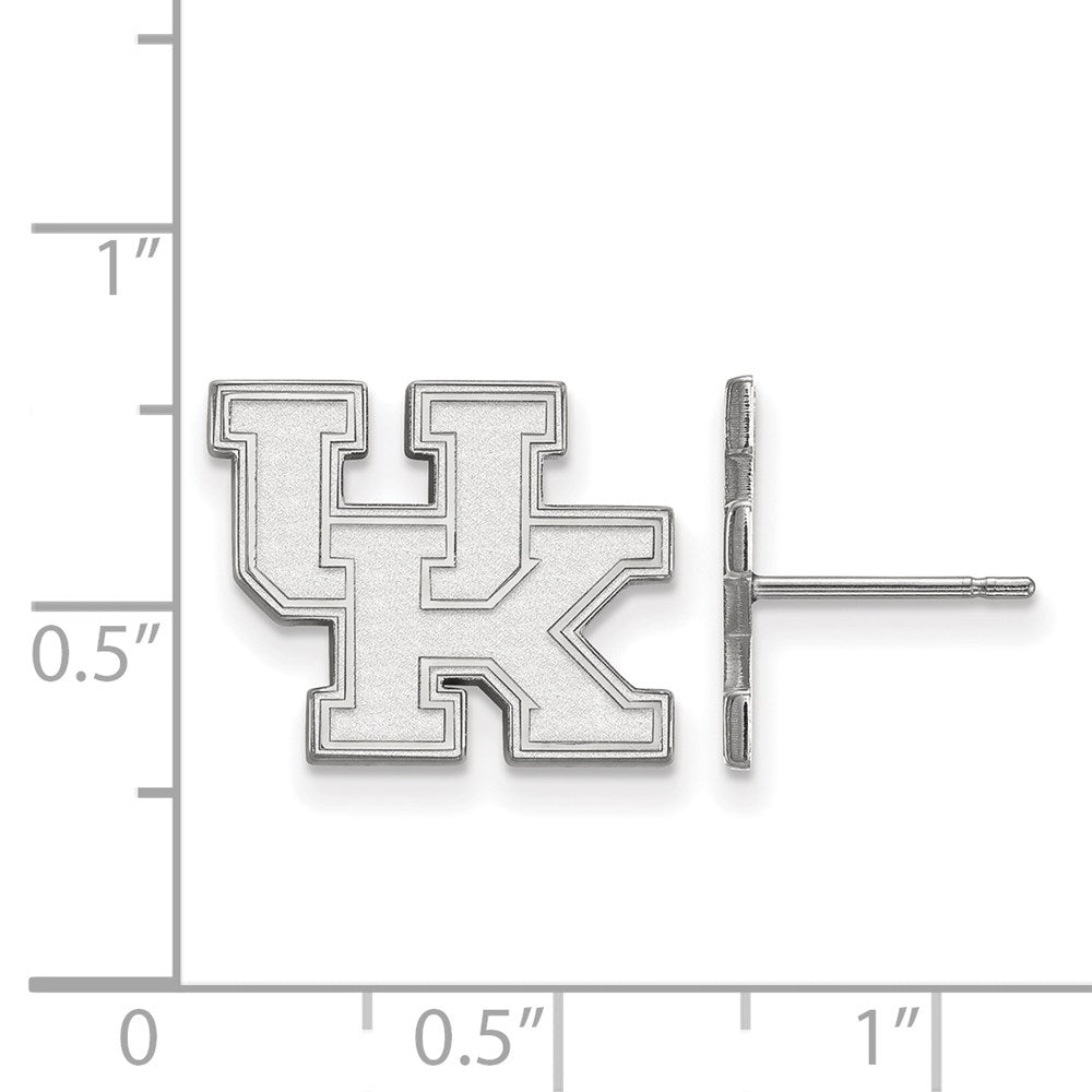 Sterlingsilber Rhodiniert Logoart University Of Kentucky U K Klein Ohrstecker
