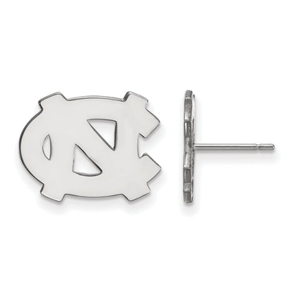 Sterlingsilber Rhodiniert Logoart University Of North Carolina N C Klein Ohrstecker