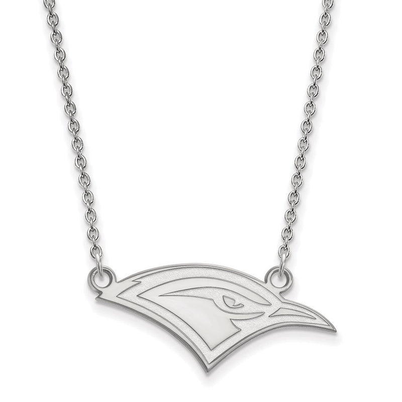 Sterlingsilber Rhodiniert Logoart University Of Tennessee At Chattanooga Mockingbird Klein Anhänger 18 Zoll Halskette