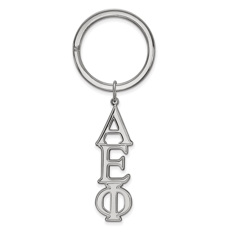 Sterlingsilber Rhodiniert Logoart Alpha Epsilon Phi Key Kette