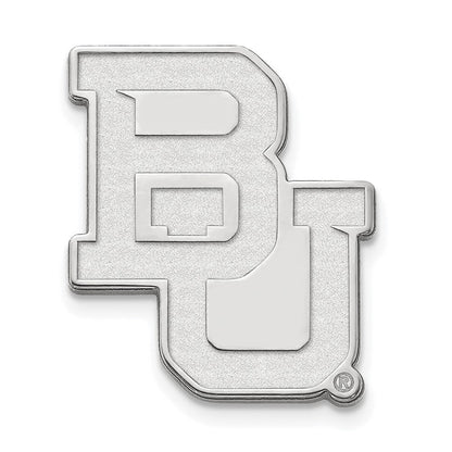14K Weißgold Logoart Baylor University Bears Anstecknadel