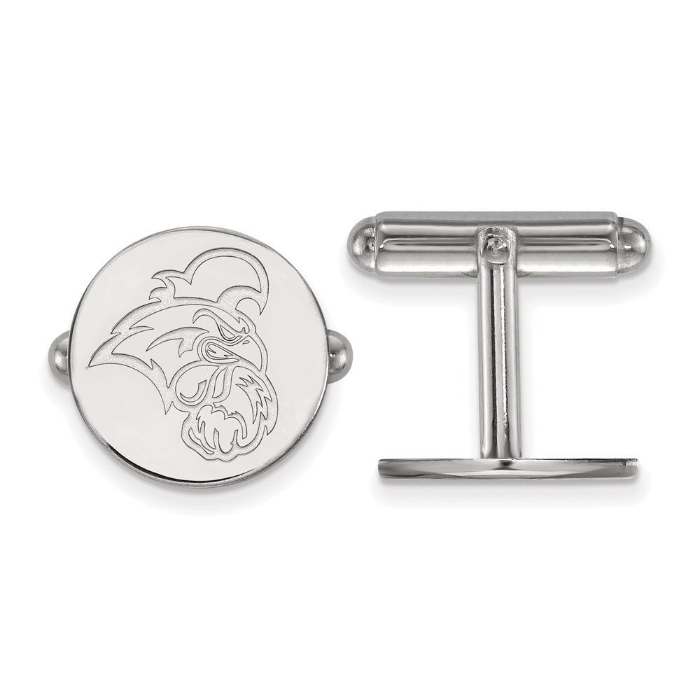 Sterlingsilber Rhodiniert Logoart Coastal Carolina University Manschette Knöpfe