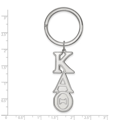 Sterlingsilber Rhodiniert Logoart Kappa Alpha Theta Key Kette