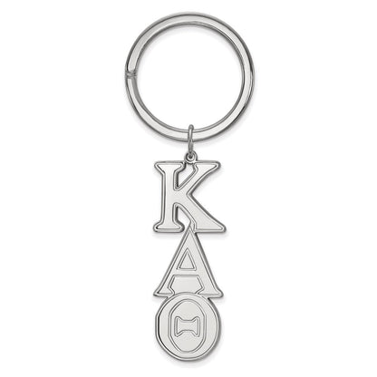 Sterlingsilber Rhodiniert Logoart Kappa Alpha Theta Key Kette