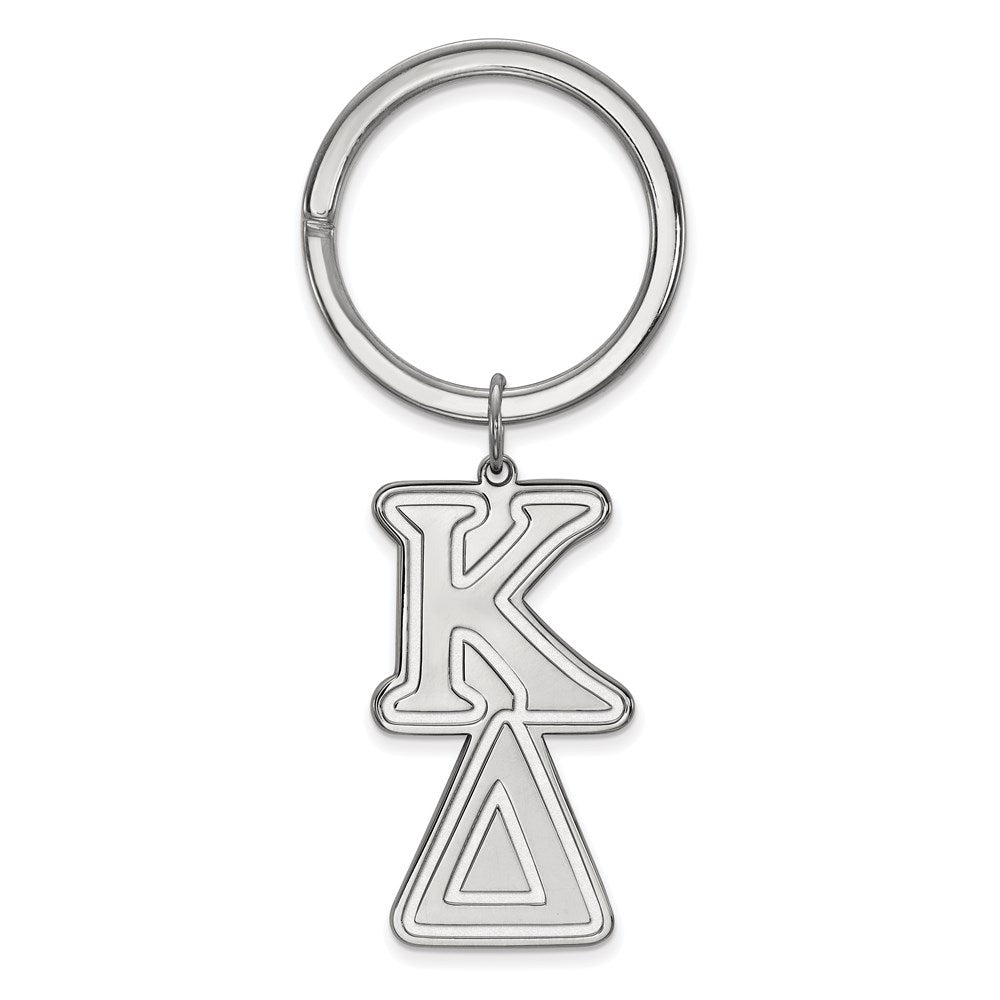Sterlingsilber Rhodiniert Logoart Kappa Delta Key Kette