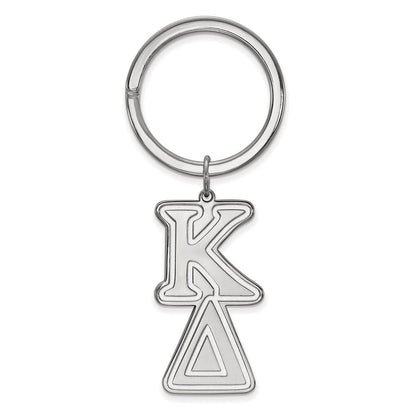 Sterlingsilber Rhodiniert Logoart Kappa Delta Key Kette