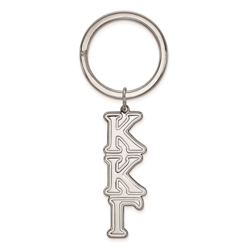 Sterlingsilber Rhodiniert Logoart Kappa Gamma Key Kette
