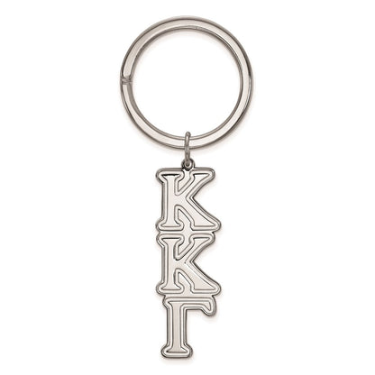Sterlingsilber Rhodiniert Logoart Kappa Gamma Key Kette